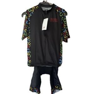 Bontrager Bicycle Station Dancing C’s NWT Jersey & Bib Shorts Set M